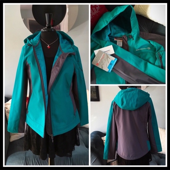 FREE COUNTRY SOFTSHELL JACKET - Picture 5 of 8